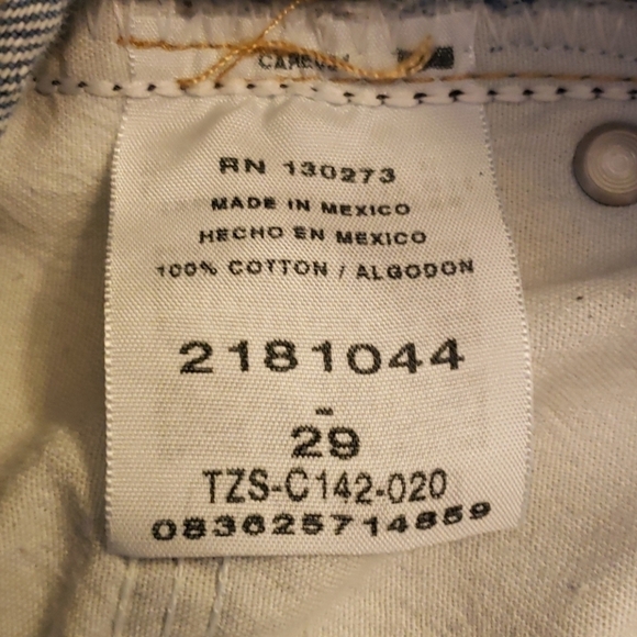 Lee Y2K Denim High Rise Shorts EUC 29x9.5 W8 - Picture 4 of 10